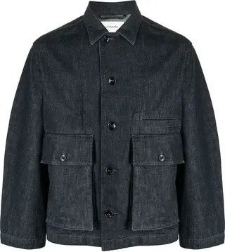 Blue Denim Shirt Jacket