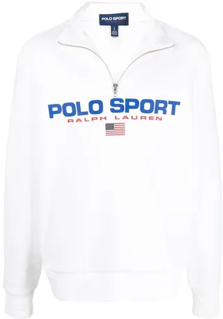 Logo-Print Knitted Jumper
