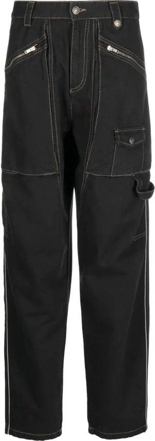 Paciane wide-leg cargo jeans
