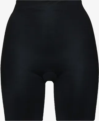 Black Suit Your Fancy Booty Booster Mid-Thigh Shorts