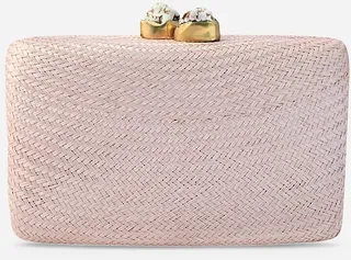 KAYU® Jen clutch with white stone
