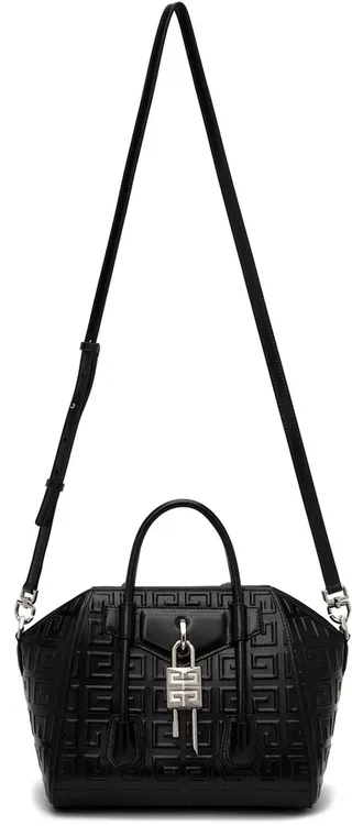 Givenchy Black 4G Mini Antigona Bag