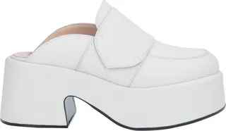 Mules & Clogs White