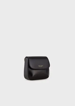 Mini la prima bag in hand-grained leather