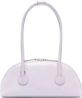 Half-Moon Leather Shoulder Bag
