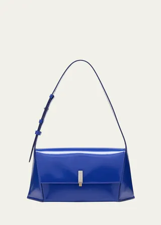 Prisma Flap Leather Shoulder Bag