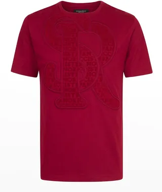 Men's Textured SR Logo T-Shirt