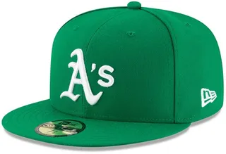 Men's Green Oakland Athletics Alt Authentic Collection On-Field 59FIFTY Fitted Hat