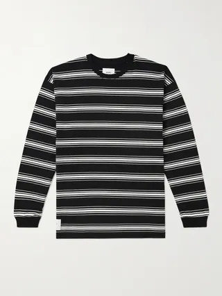 Jam Striped Cotton-Jersey T-Shirt