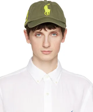 Polo Ralph Lauren Green Big Pony Cap