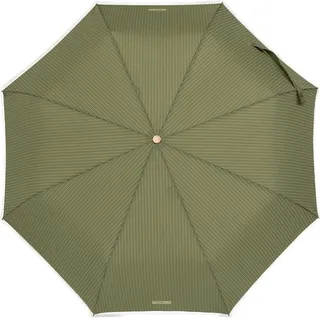 Moschino Striped Compact Umbrella