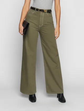 Cary High Rise Slouchy Wide Leg Jeans
