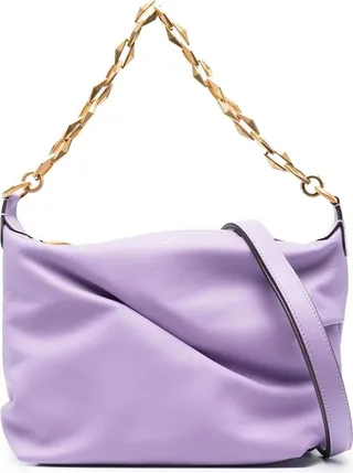 Diamond padded shoulder bag