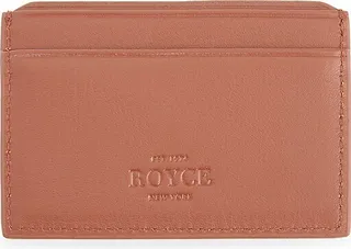 RFID-Blocking Leather Card Case