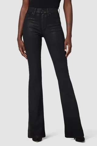 Hudson Jeans Barbara High-Rise Bootcut Jean - Black