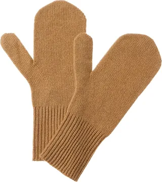 Phenix Solid Cashmere Mittens