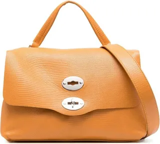 Postina leather tote bag