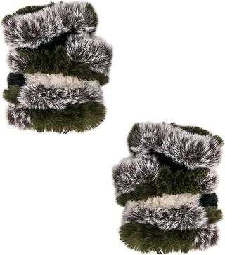 Faux Fur Mandy Mittens