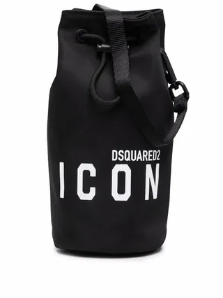 Logo Printed Sack Gym Bag