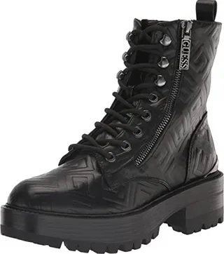 GUESS Women's Fearne Combat Boot