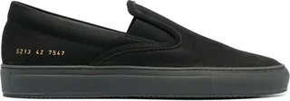 Slip-On Leather Sneakers