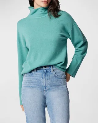 Maeve Cashmere Turtleneck Pullover Sweater