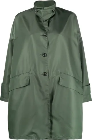 HUMBIE single-breasted overcoat