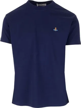 Vivienne Westwood Orb Embroidered Crewneck T-Shirt