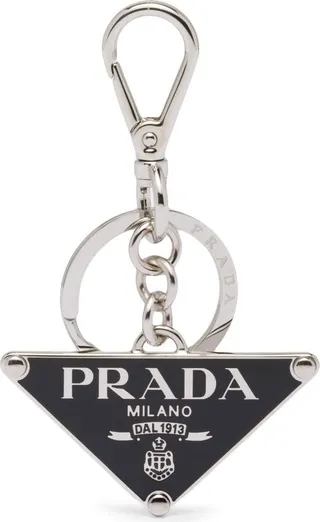 Logo-Plaque Clasp-Fastening Keyring
