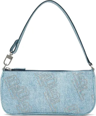 BY FAR Blue Rachel Bag