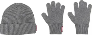 Knitted Glove And Hat Set