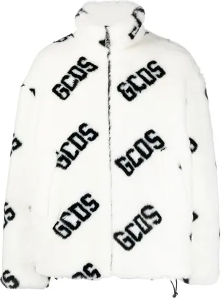 Faux-Fur Zip-Up Coat