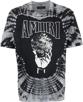 tie-dye cotton T-shirt