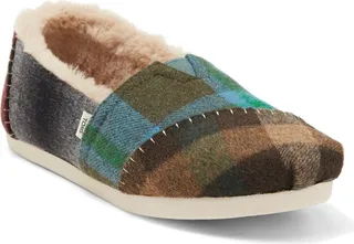 Alpargata Faux Fur Lined Slip-On Sneaker