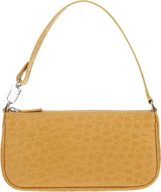 By Far Rachel Embossed Shoulder Bag