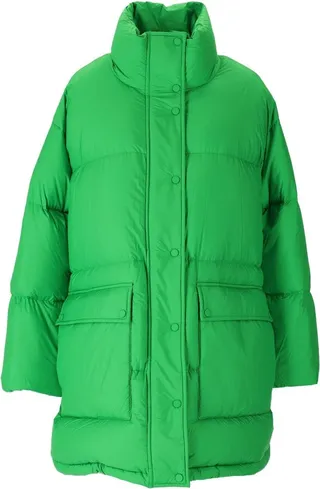 Stand Studio Edna Green Oversize Padded Jacket