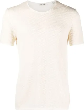 short-sleeve mesh T-shirt