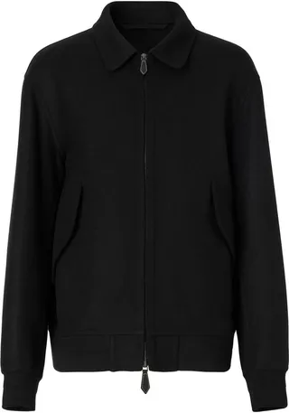 Cashmere Bomber Jacket
