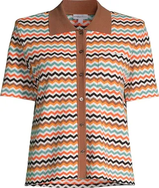 Chevron Polo Shirt