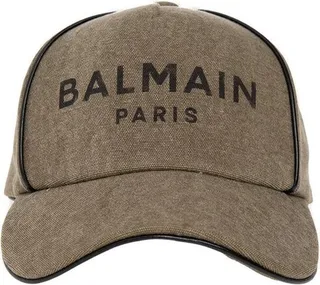 Balmain B-Army Logo Embroidered Baseball Cap