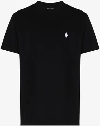 Cross Motif Cotton T-Shirt