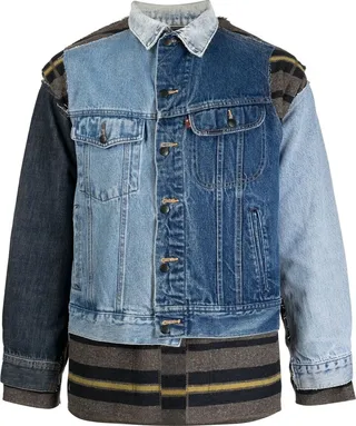 Patchwork Denim Jacket