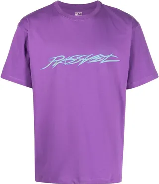 graphic print short-sleeve T-shirt