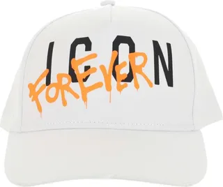 Dsquared2 Icon Forever Logo Embroidered Baseball Cap