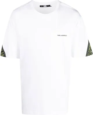 logo-tape short-sleeved T-shirt