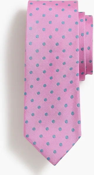 J.Crew Factory Men's Polka-Dot Tie
