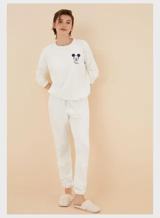 Crew Neck Pyjama Top And Short