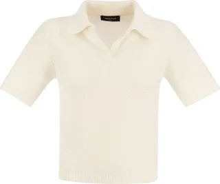 Polo Shirt With Sequins