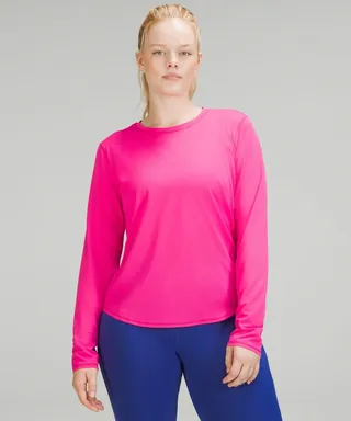 High-Neck Running and Training Long Sleeve Shirt
