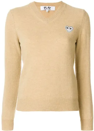 V-neck jumper